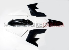 Black Body Kit for 140cc, X33, Dirt Bike Motorcycle, 4 Cycle - G2070061